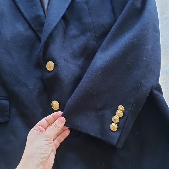 Wool Ralph Lauren Polo University Club Blazer - Picture 3 of 14